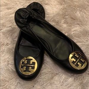 Tory Burch Ballet Logo Flat